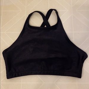 Onzie Jaquard Heart Bra- Black Camo